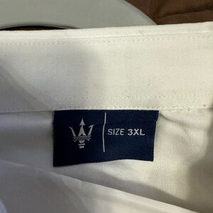 White Dress Shirt with Subtle Texture